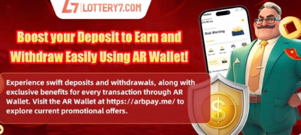 WITHDRAW AND DEPOSIT USING AR WALLET